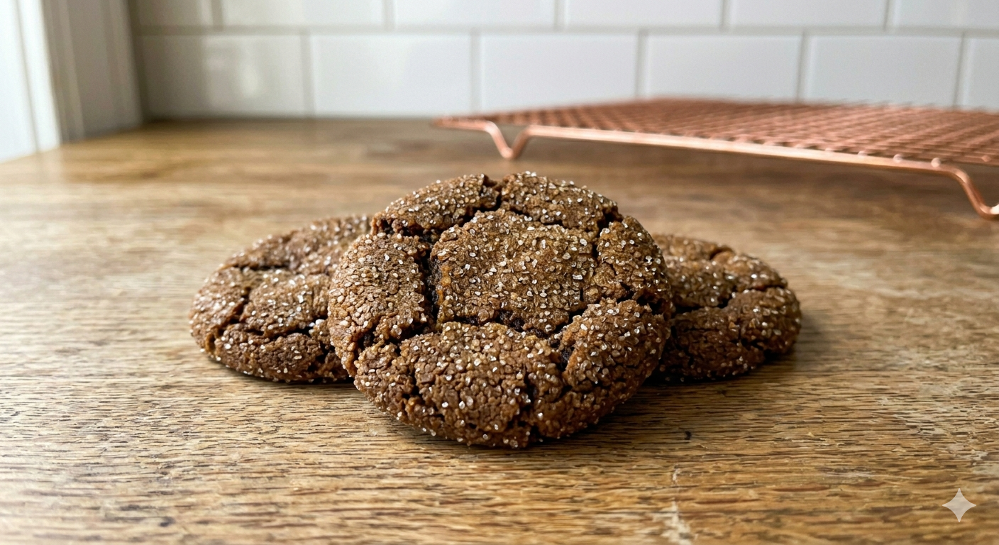 Ginger Molasses Cookies